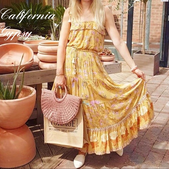 LAST ONE🎉boho floral tassels dress - Picture 7 of 12